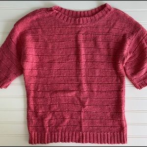 Cassandra Ray short sleeve stretchy sweater